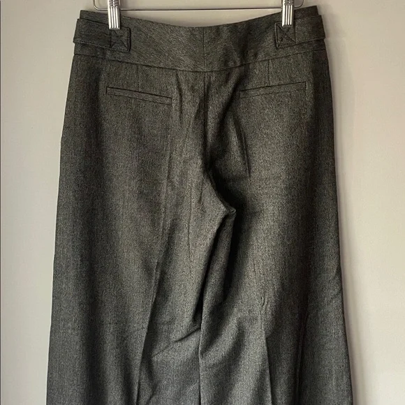 Reiss Gray Wide Leg Women's Pants - Picture 3 of 7